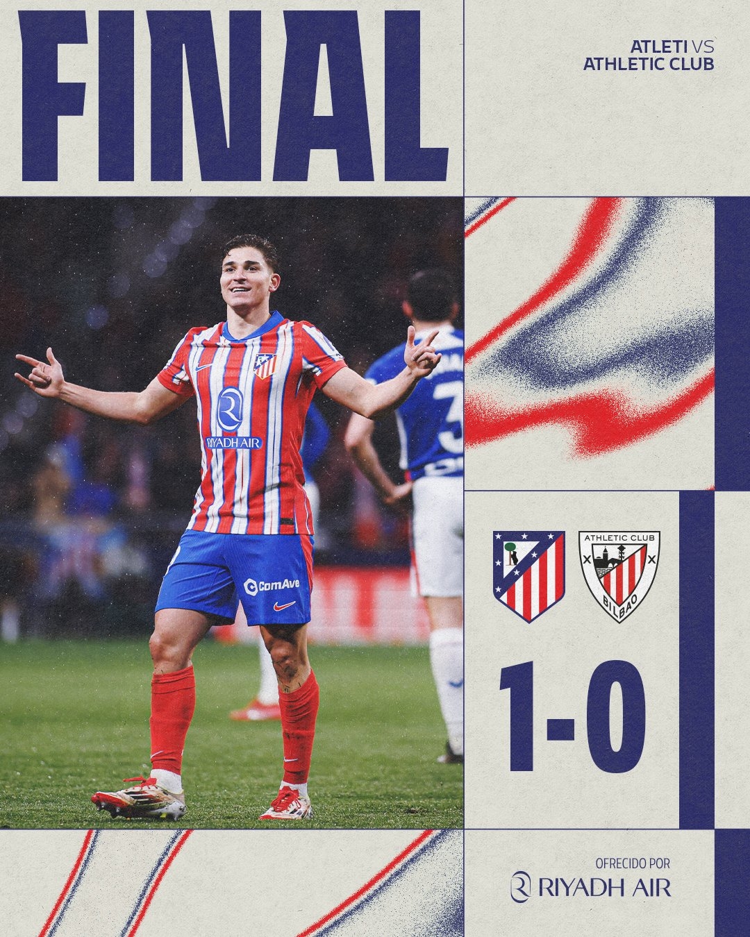 致勝進(jìn)球！阿爾瓦雷斯當(dāng)選馬競1-0畢巴全場最佳球員