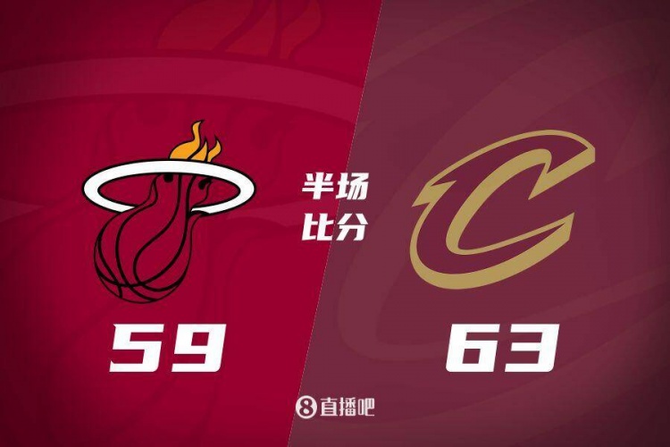 熱火發(fā)力打出13-0！半場落后騎士4分 阿德巴約16+5 米切爾13分