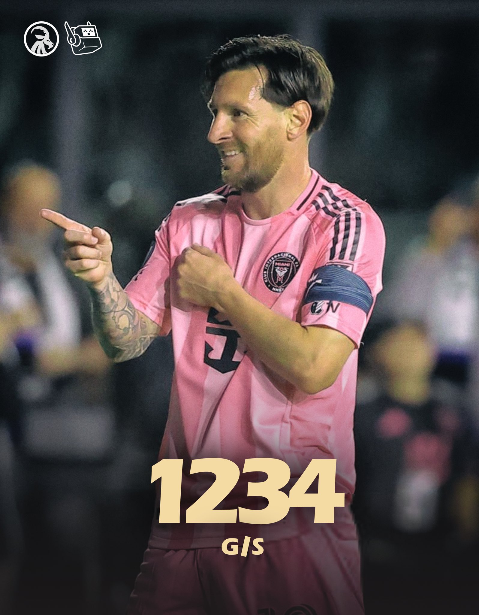 回歸即進球！37歲梅西生涯目前853球381助，參與進球數(shù)1234球！