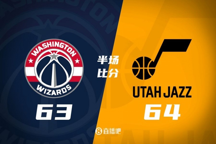 狀元之爭(zhēng)！半場(chǎng)戰(zhàn)報(bào)：奇才63-64落后爵士 薩爾20分&塞克斯頓16分